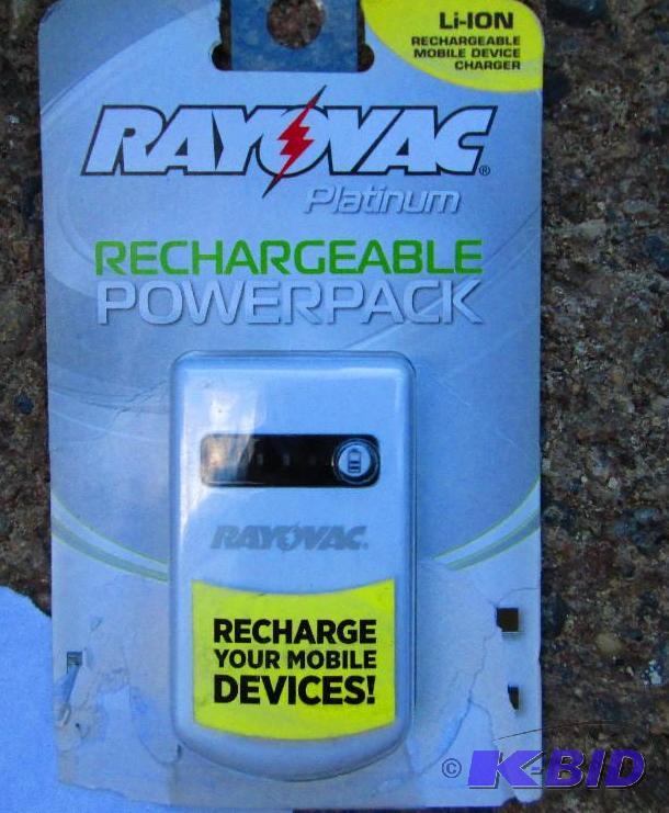 lot 40 image: Rayovac micro and mini USB and Apple devices ...
