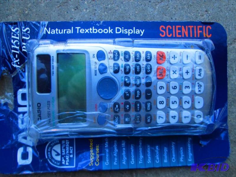 lot 42 image: Casio FX-115es plus scientific calculator, op...
