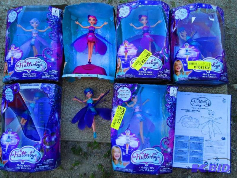 lot 48 image: Lot of untested Flutterbye toys, customer ret...
