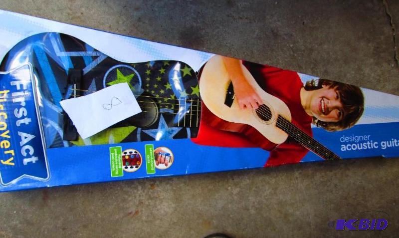 lot 8 image: First act discovery acoustic guitar, missing ...