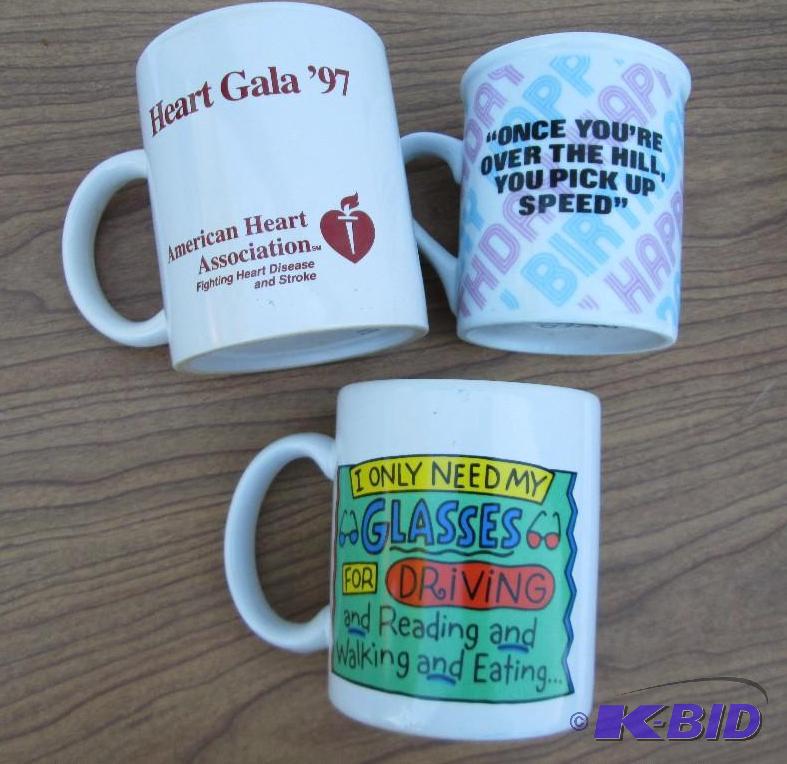 Lot of coffee mugs...