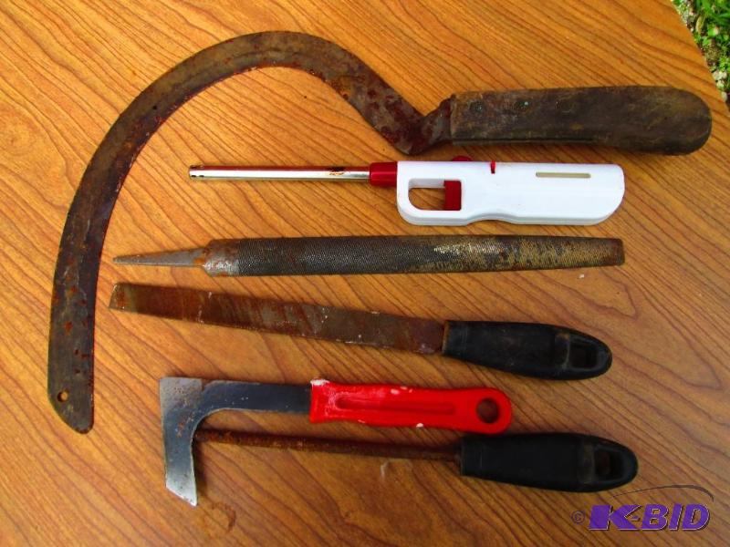 Lot of hand tools...