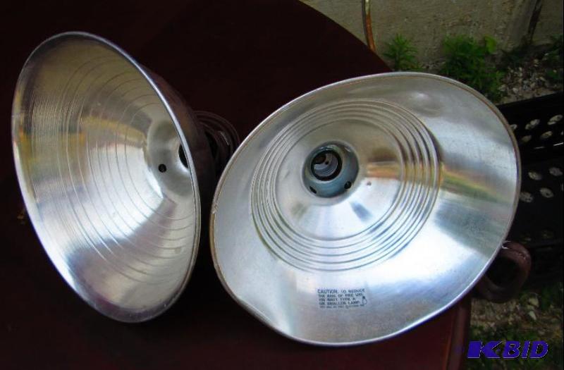 Pair of clip work lights...