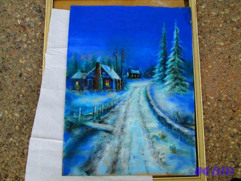 Original chalk art...