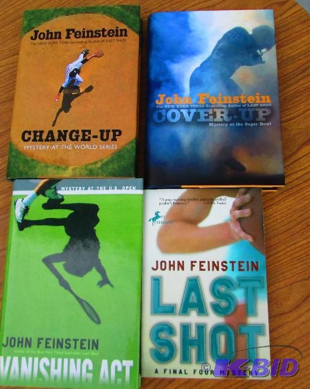 Lot of John Feinstein books...