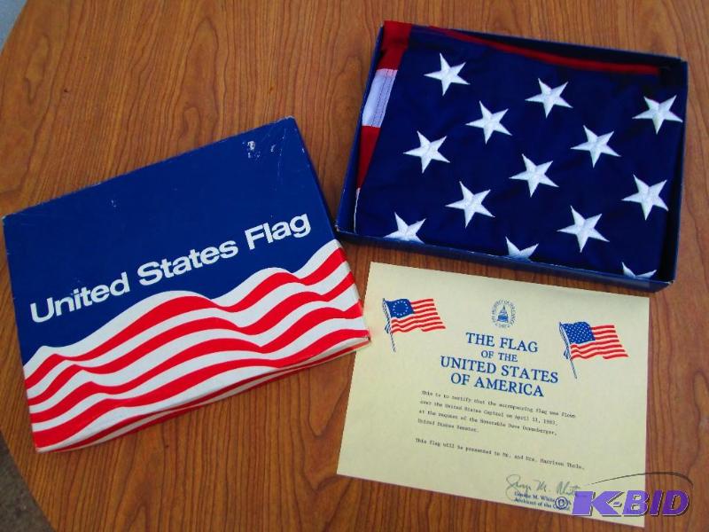 flag flown over capitol for sale