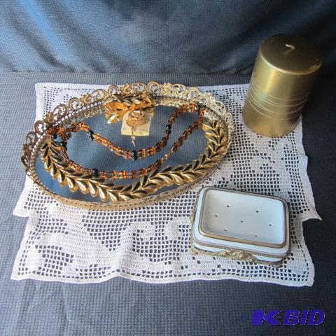 Mirror Tray, Jewelry
