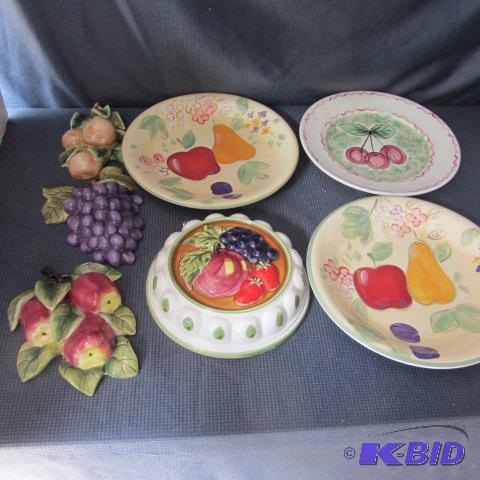 Fruit Plates and Molds