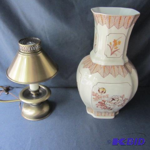 Lamp and Vase