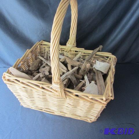 Driftwood, Bark, Basket
