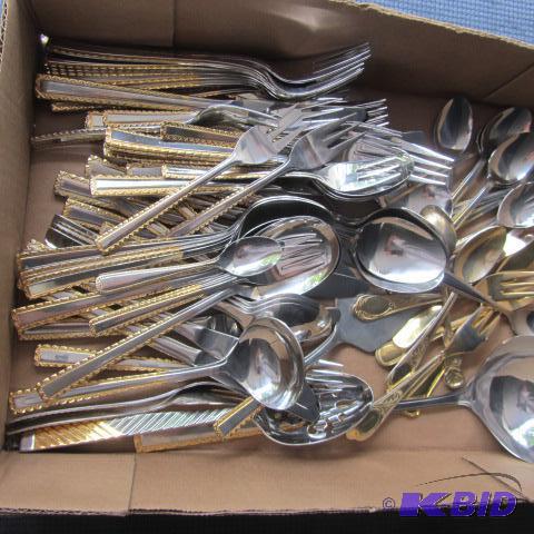 Gold Flatware