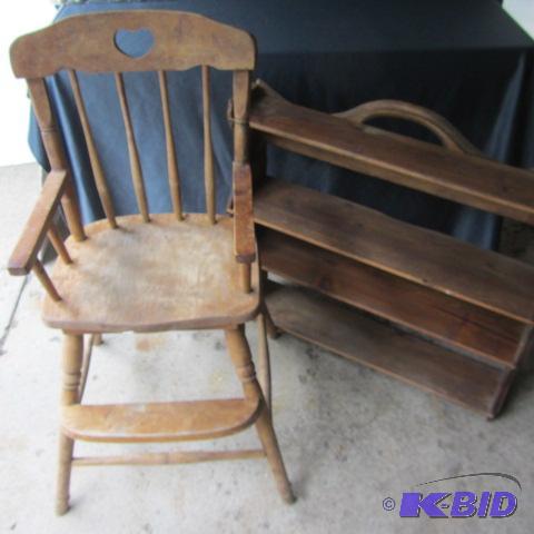 Youth Chair, Shelf