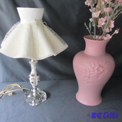 Vase, Dresser Lamp