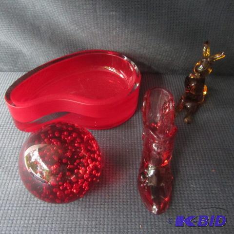 Fancy Red Glass