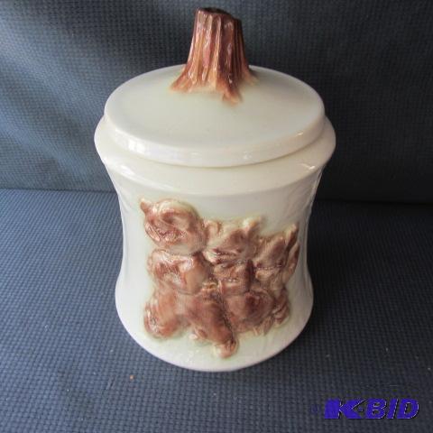 Brush Cookie Jar