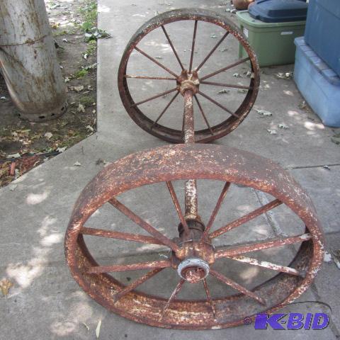 Vintage Steel Wheels, Axle