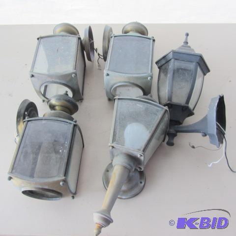 Copper Carriage Lights
