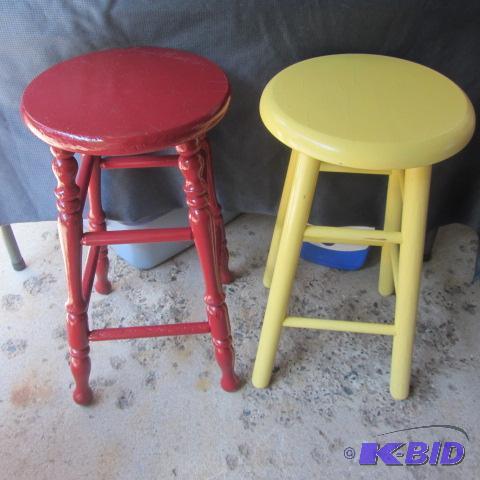 Painted Stools