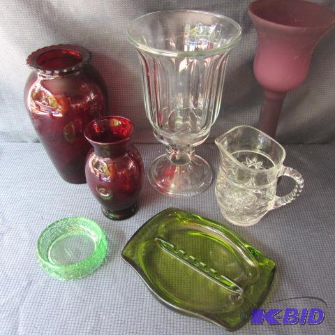 Ruby Glass, Lamp