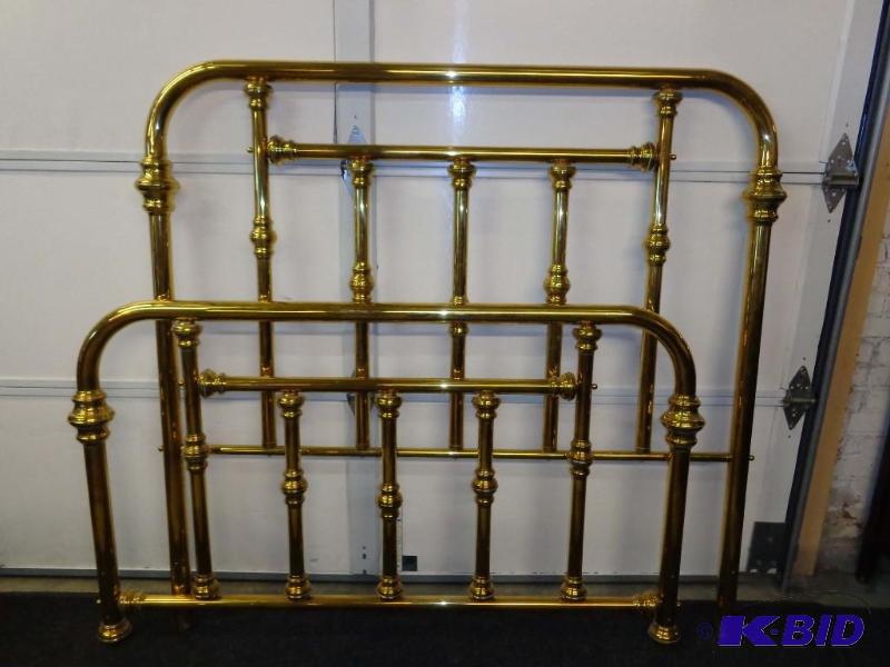 Brass Bed Frame Headboard & Footboard