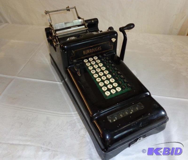 Oldtime Burroughs Adding Machine