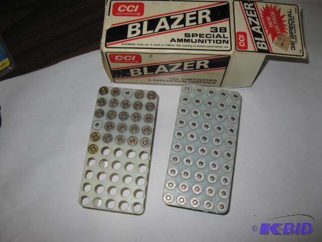lot 33 image: 76 rounds of .38 Spec ammo...