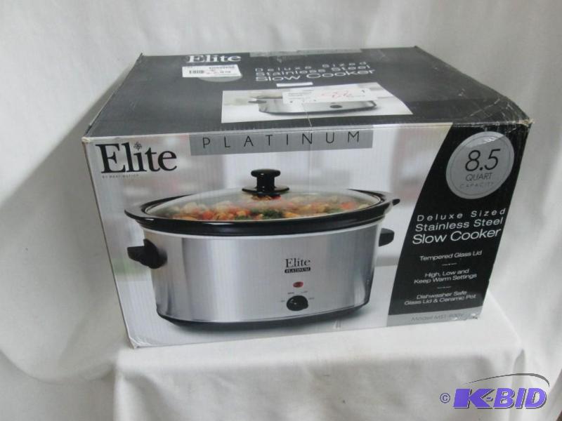 lot 38 image: Chefs Mark 6.5 qt. Slow Cooker