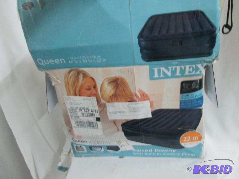 lot 48 image: 2 - Intex Queen Raised Airbeds
