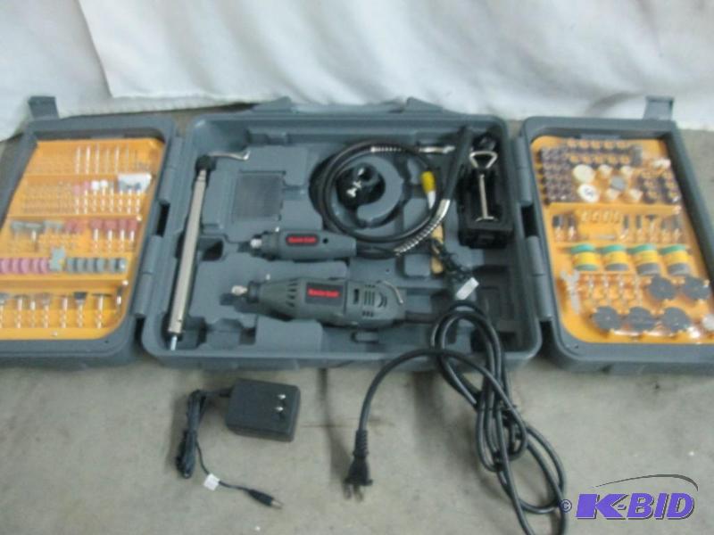lot 6 image: Master Craftt 236 pc Rotary Tool Set