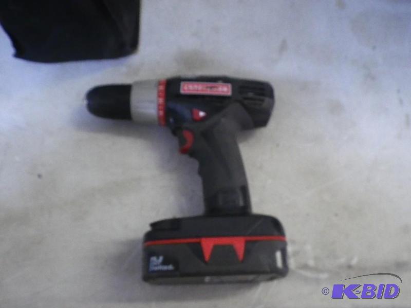 Craftsman 19.2V drill, no charger, works...