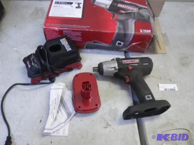 Craftsman 19.2V impact wrench, works...