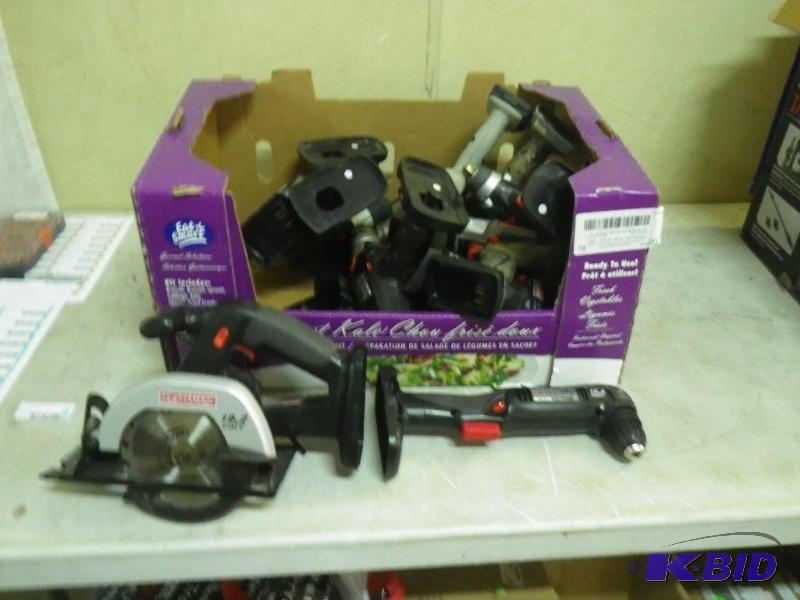 Craftsman cordless tools, no batteries...