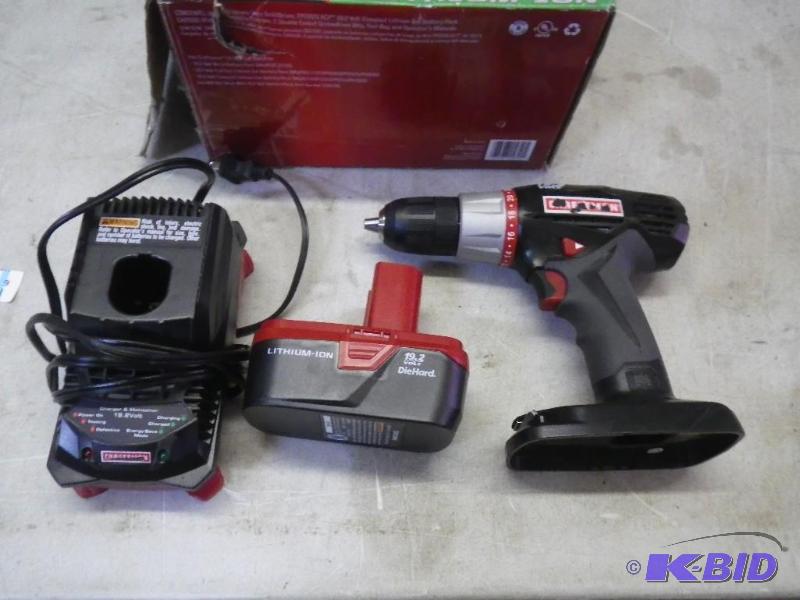 Craftsman 19.2V drill, works...