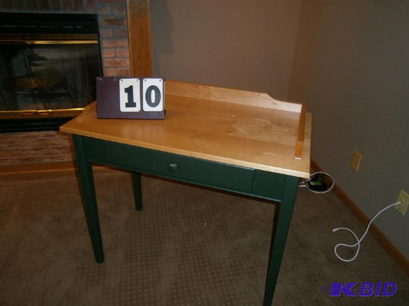 Small desk....