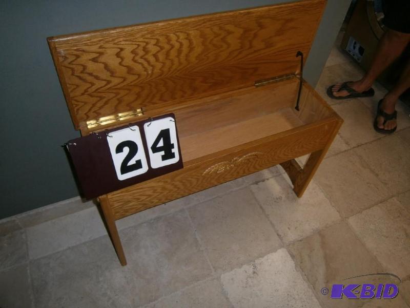 Entry way bench with storage....