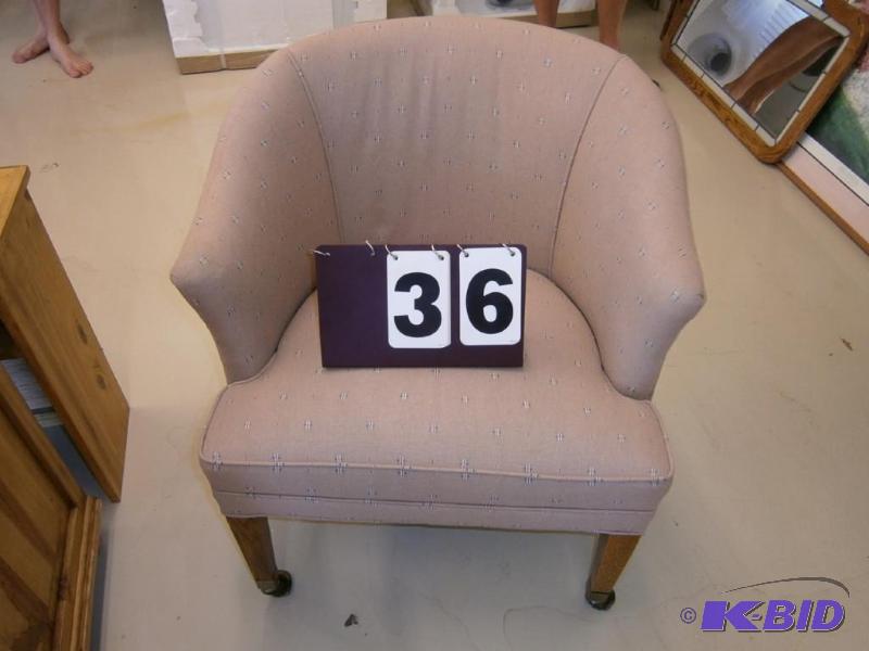 Chair with wheels....