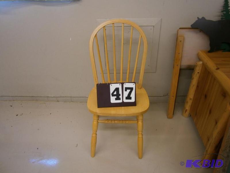 Wooden chair....
