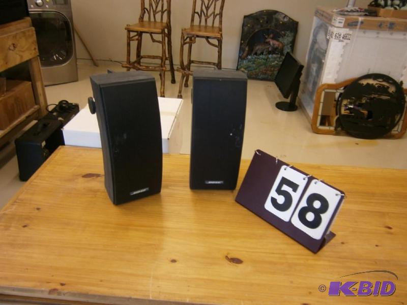 (2) Bose outdoor speakers....