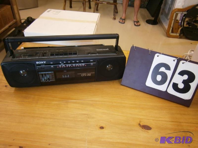 Sony Radio Cassette-Corder, CFS-212....