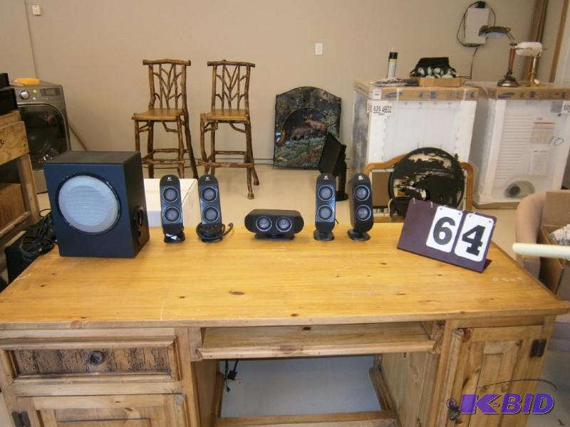 Logitech, (6) speakerssubwoofer, Surround So...