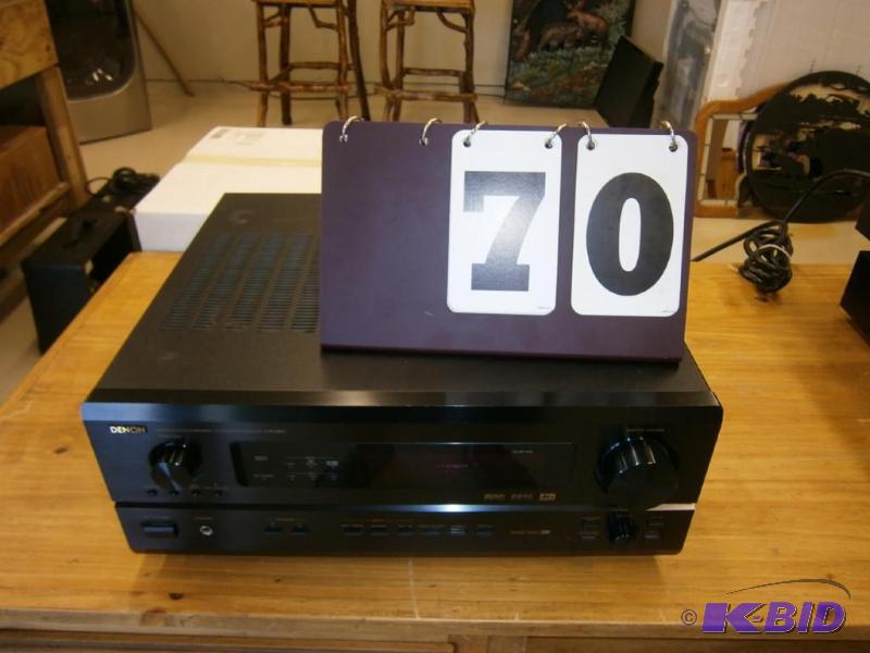 Denon Surround theater system....