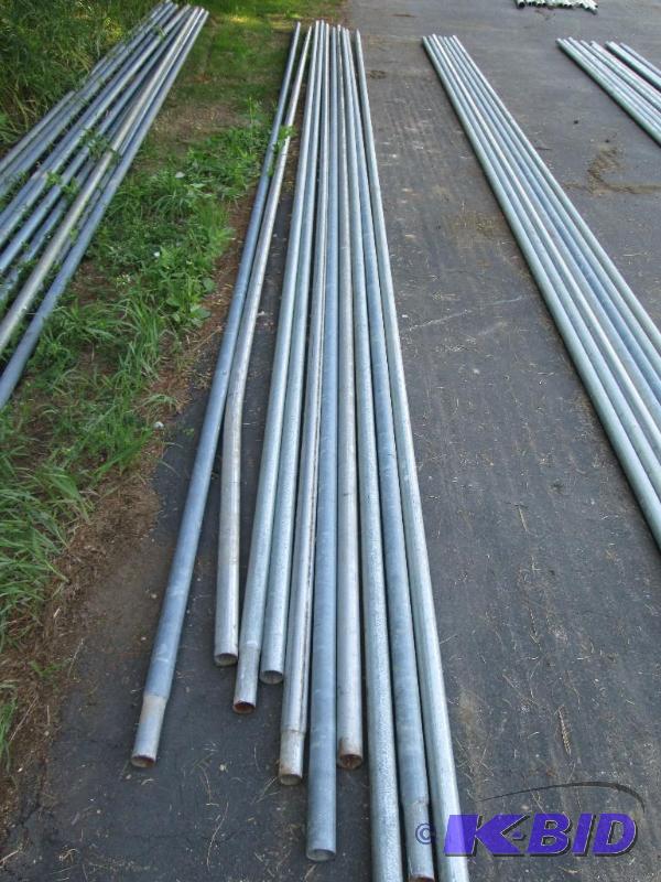 Top rail poles
