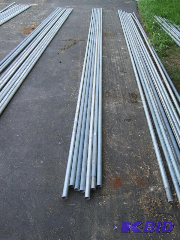 Top rail poles