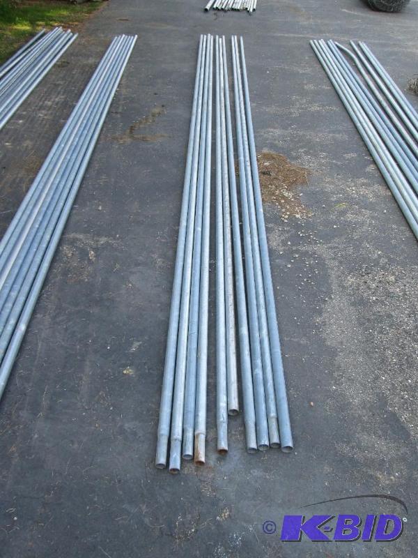 Top rail poles