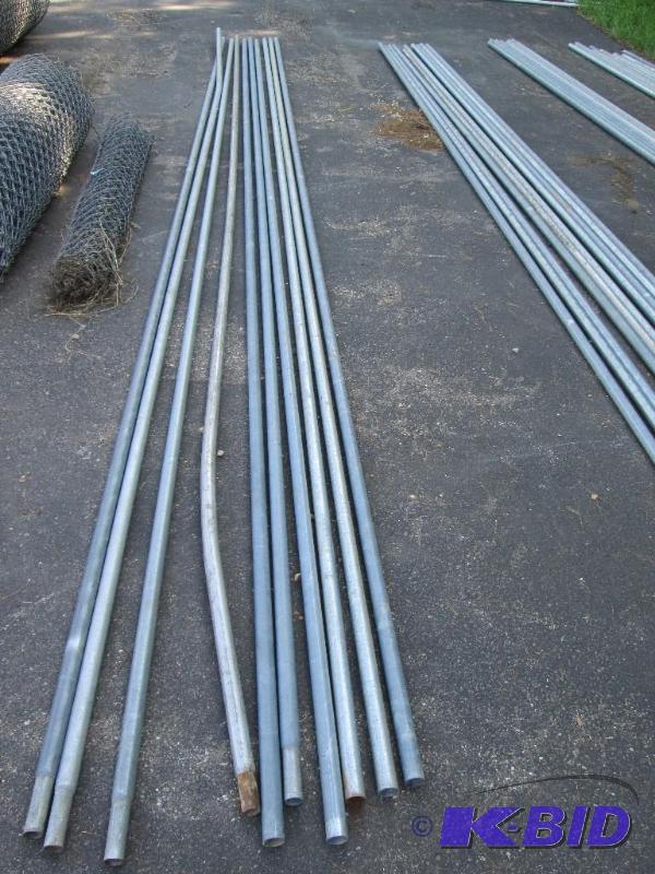 Top rail poles