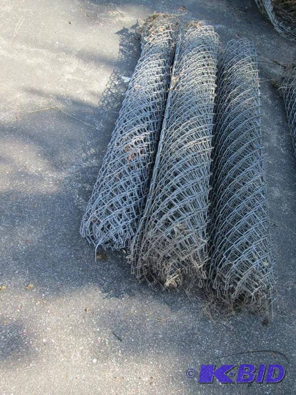 Chain link fence
