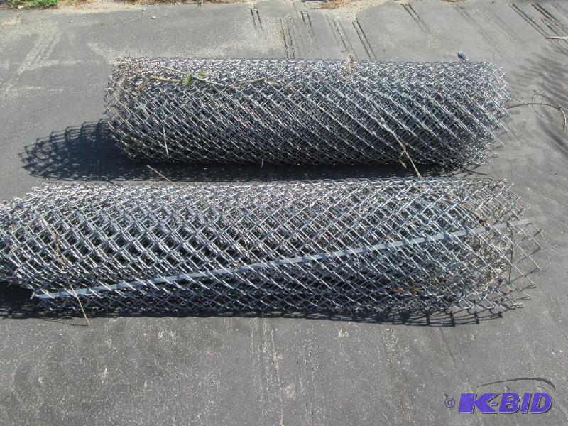 Chain link fence