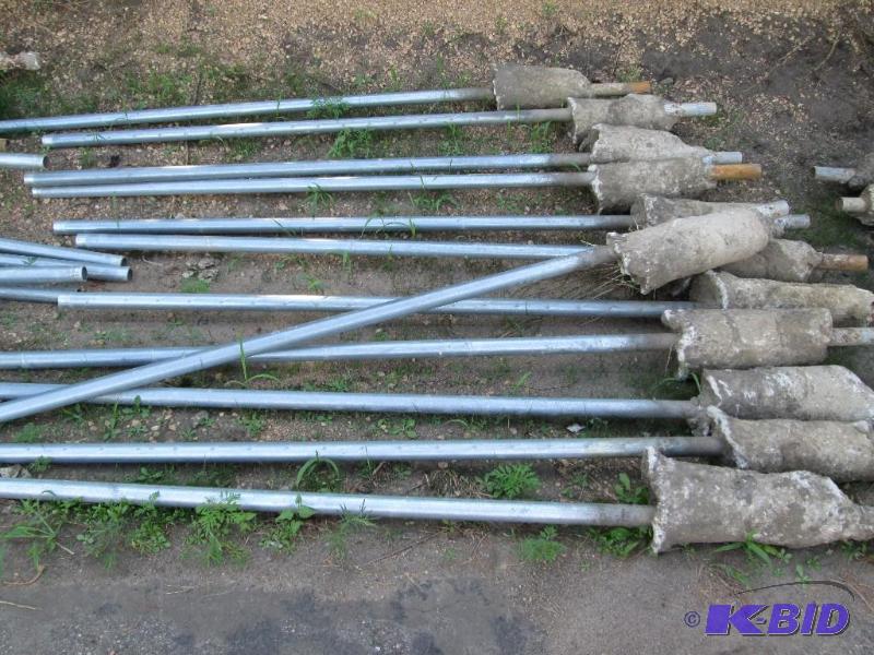Fence poles
