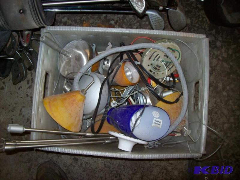 lot 23 image: Box of Decorative Ceiling Mounted Lights