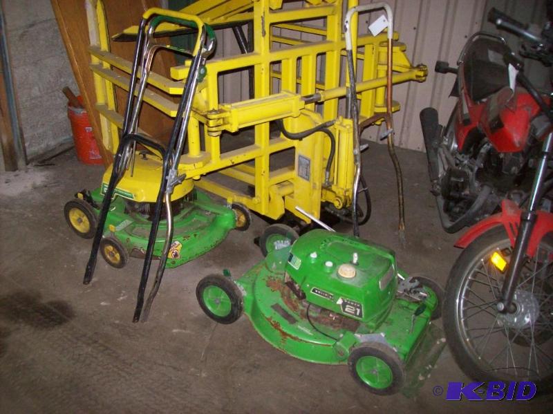 lot 25 image: 2 Lawn Boy Walk Behind Lawn Mowers